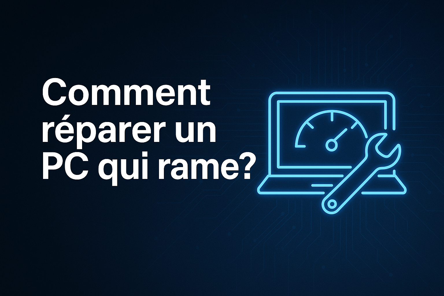 Comment réparer un PC qui rame ?